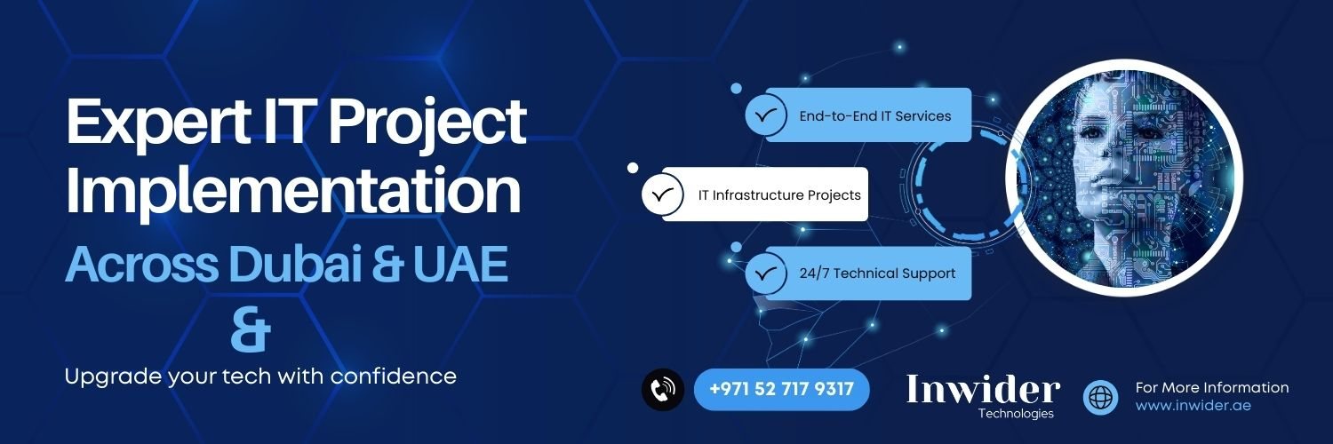 Expert IT project implementation across Dubai and UAE. Call +971 52 717 9317